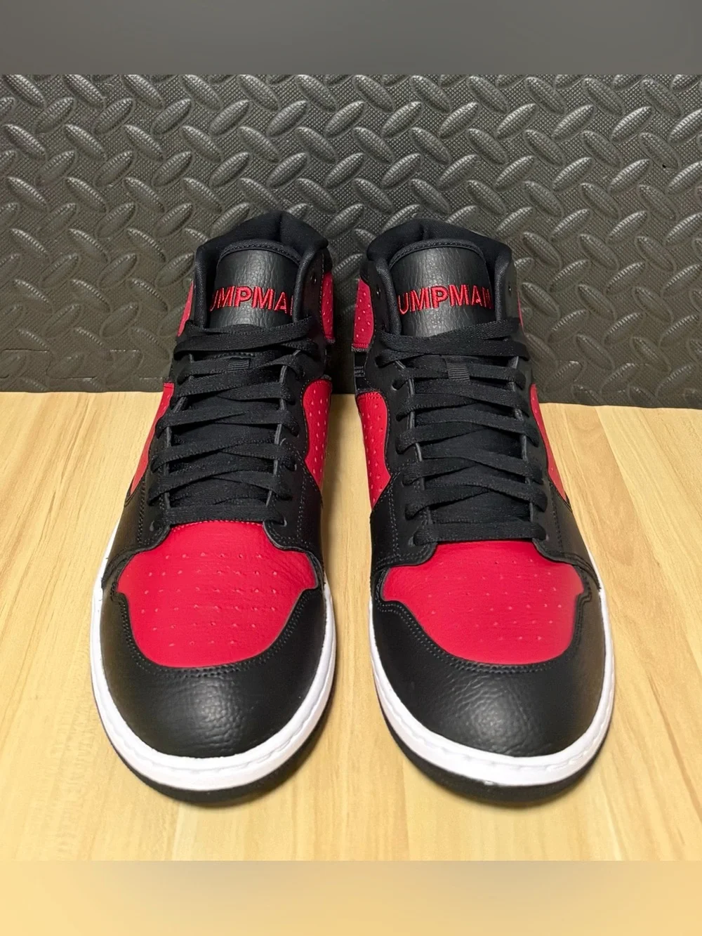 Nike Air Jordan Access Jumpman Bred Basketall Shoes AR3762-006 Mens Size 13